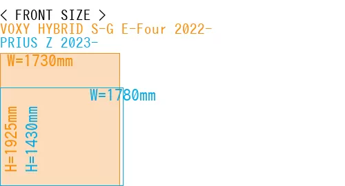 #VOXY HYBRID S-G E-Four 2022- + PRIUS Z 2023-